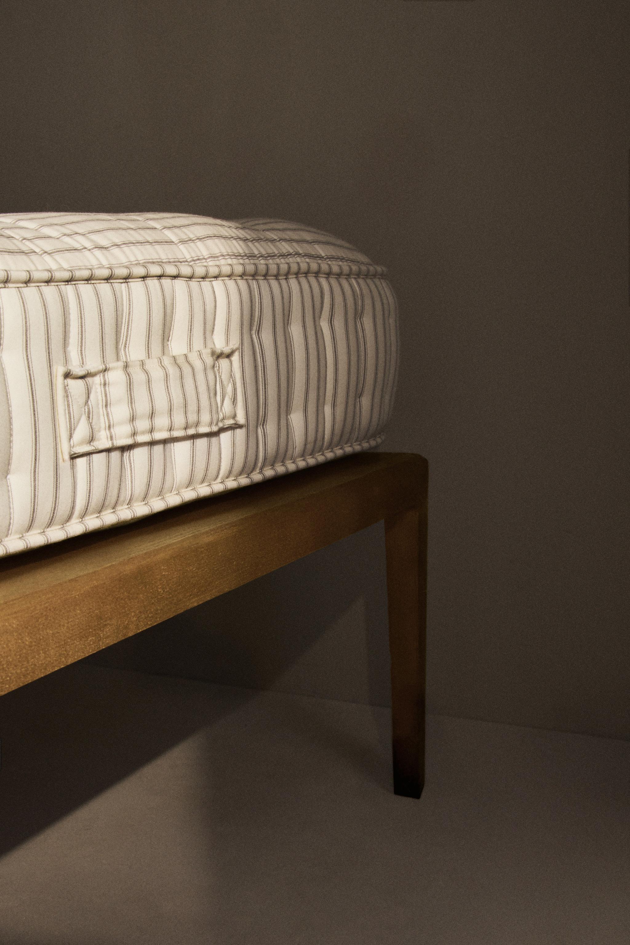 WOODEN BED FRAME